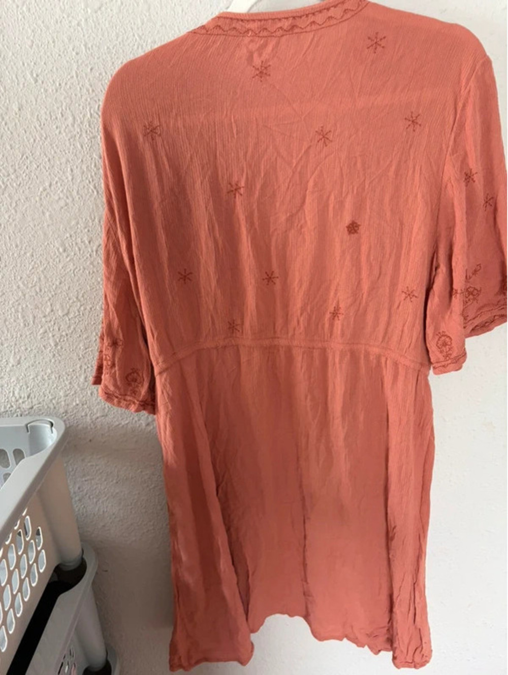 NWT Maurices pink duster cardigan size L - Picture 3 of 3
